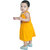 Kid Kupboard Cotton Baby Girls A-Line Frock, Yellow, Sleeveless, 2-3 Years KIDS7709