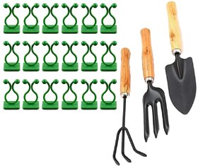 Combo of  Plant Support for Climbers 20 PCS for for for Climbing  Antiq World Gardening Tools, Garden Tools, Fork), Gardening