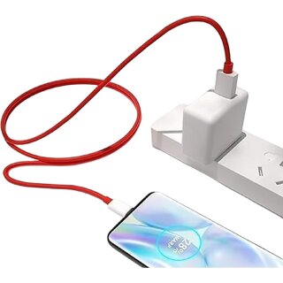 Buy Vibrant Red 120W Fast Charging C-Type Data Cable Online @ ₹149 from ...