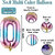 Fun Town Solid Multicolor 0 /zero Number  Foil Balloons 32 milestone Birthday Party Decoration Helium Supported
