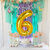 Fun Town Solid Gold 6/six Number Foil Balloons 32 6th Birthday Party Decoration Helium Supported