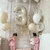Fun Town Solid White 3 Number Foil Balloons 32 Birthday Party Decoration Helium Supported