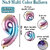 Fun Town Solid Multicolor 9 Number Foil Balloons 32 Birthday Party Decoration Helium Supported