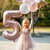 Fun Town Solid Rose Gold 5 Number Foil Balloons 32 Birthday Party Decoration Helium Supported