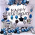 Fun Town Solid Silver 7 Number Foil Balloons 32 Birthday Party Decoration Helium Supported