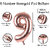 Fun Town Solid Rose Gold 9 Number Foil Balloons 32 Birthday Party Decoration Helium Supported