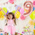 Fun Town Solid Rose Gold 9 Number Foil Balloons 32 Birthday Party Decoration Helium Supported
