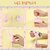 Pack Cute Cell Phone Stand, Adjustable Bunny Phone Stand for Desk, Thick Case Friendly Holder Compatible with iPhone, K