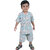 Kid Kupboard Cotton Baby Boys Shirt and Short Set, Multicolor, Half-Sleeves, 2-3 Years KIDS7747
