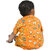 Kid Kupboard Cotton Baby Boys T-Shirt and Short Set, Light Orange, Half-Sleeves, 9-12 Months KIDS7748