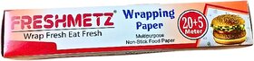 Freshmetz Premium Wrapping Paper  20 Metres + 5 Metres Free, Ideal for Birthdays, Weddings & Gifts