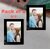 CHARKEE Wood Black Photo Frame Sets (Pack of 2)