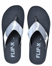 Flip-X Mens Stylish Camo Slippers Durable Lightweight Slippers with Strong TPR Sole