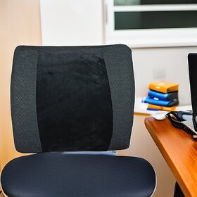 Ergonomic Lumbar Support Cushion for Office Chair - Back Pain Relief Set of 1