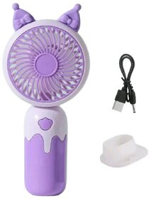 Charkee USB FanAssorted Pack of 1 Rechargeable Mini Portable Digital Hand Fan