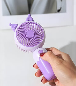 Charkee USB FanAssorted Pack of 1 Rechargeable Mini Portable Digital Hand Fan