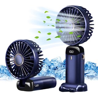 Charkee USB FanAssorted Pack of 1 Rechargeable Mini Portable Kitty Hand Fan