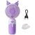 Charkee USB FanAssorted Pack of 1 Rechargeable Mini Portable Digital Hand Fan
