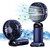 Charkee USB FanAssorted Pack of 1 Rechargeable Mini Portable Kitty Hand Fan