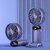 Charkee USB FanAssorted Pack of 1 Rechargeable Mini Portable Kitty Hand Fan