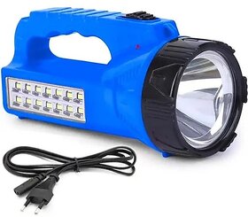 Charkee 30W High Flash Led torch Plastic Body Rechargeable Tourch (Multicolor)