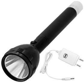 Charkee 40W High Flash Led torch Plastic Body Rechargeable Tourch (Black)