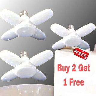 CHARKEE 25W Cool Day Light LED Bulb (Pack of 3)