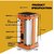 Charkee 9W Portable Lithium Ion Battery 4Led Emergency Light Rechargeable (Pack Of 1)
