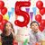 Party Bird Solid Red Number 5/ Five Foil Toy Balloons 32 Inch Birthday Party  Anniversary Decoration for Girls/ Boys
