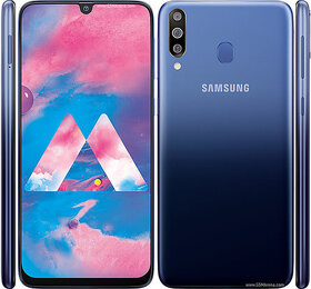 (Refurbished) Samsung M30 (4 GB RAM, 64 GB Storage, Blue) - Superb Condition, Like New