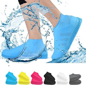 Antiq World 1 Pair Reusable Silicone Shoe Covers | Anti-Slip, Water-Resistant Overshoes for Shoes