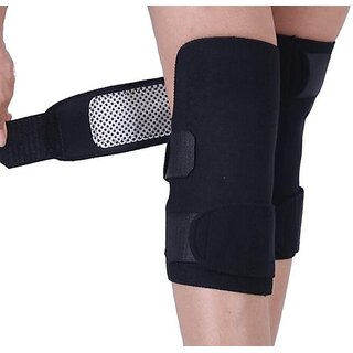 Adjustable Self-Heating Knee Pads Magnetic Tourmaline Therapy Knee Support Brace Arthritis Joint Pain Relief Belt with B