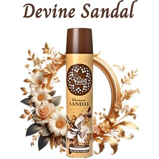 Vaayu Fragrance Room Air Freshener (Divine Sandal)  Long-Lasting Fresh Scent, 1PC