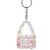 Techiefox Colorful Beaded Keychain  Handmade Bag-Shaped Key Ring with Transparent Pastel Beads for Trendy Everyday Use