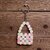 Techiefox Colorful Beaded Keychain  Handmade Bag-Shaped Key Ring with Transparent Pastel Beads for Trendy Everyday Use