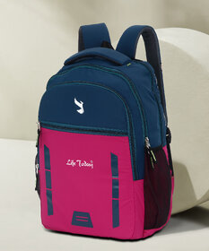 Life Today Large 35 L Backpack Bags For Men | College Backpack | School Bag | Office Bag(Pink)