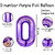 Party Bird Solid Purple Number 0 Zero Foil Toy Balloons 32 Inch Birthday Party  Anniversary Decoration for Girls/ Boys