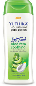 Yuthika Aloe Vera Soft Touch Body Lotion for Women  Men,Moisturizer for Soft, Smooth Skin (300ml)