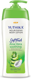 Yuthika Aloe Vera Soft Touch Body Lotion for Women  Men,Moisturizer for Soft, Smooth Skin (500ml)