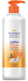 Yuthika Almond Soft Touch Body Lotion for Women  Men, Hydrating Moisturizer (1000ml)