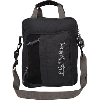 Life Today Men & Women Grey Sling Bag - Regular Size