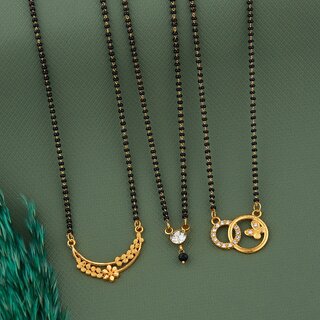 Combo Of 3 Mangalsutra For Womens