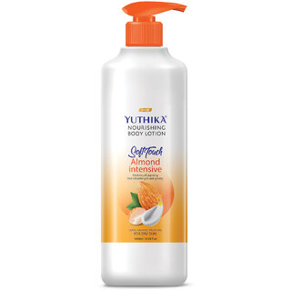 Yuthika Almond Soft Touch Body Lotion for Women  Men, Hydrating Moisturizer (1000ml)