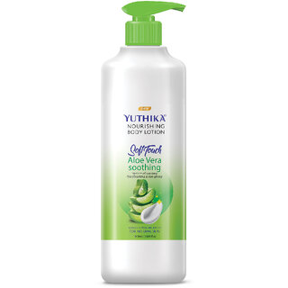Yuthika Aloe Vera Soft Touch Body Lotion for Women  Men,Moisturizer for Soft, Smooth Skin (1000ml)