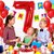 Red Foil Number Balloons 7  32 Inch Helium Supported Birthday Decoration Balloons for Kids, Anniversary, Party, Baby