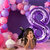 Purple Foil Number Balloons 8  Helium Supported 32 Inch Birthday Decoration Balloons for Kids, Anniversary, Party, Ba