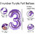 Purple 3 Number Foil Balloon with Crown  Base Balloons  32 Inch Helium Supported for Birthday, Anniversary, Baby Showe