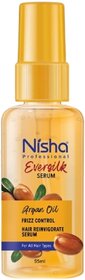 Nisha Hair Serum EverSilk Argan Oil Serum 55ml, Hair Serum For Dry Frizzy Hair