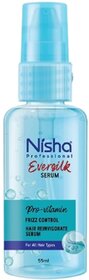 Nisha Hair Serum EverSilk pro-vitamin serum 55ml, Hair Serum For Dry Frizzy Hair