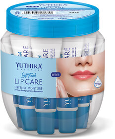 Yuthika Soft Touch Lip Balm Clear With Jar Hydrates  Moisturizes 5g (Pack OF 20)